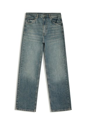 Bershka, BAGGY JEANS - Jean baggy - dark blue