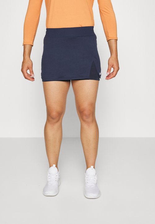Jupe-short De Sport Artengo Noire Avec Short Intégré Gris - Taille S, Femme, Polyester