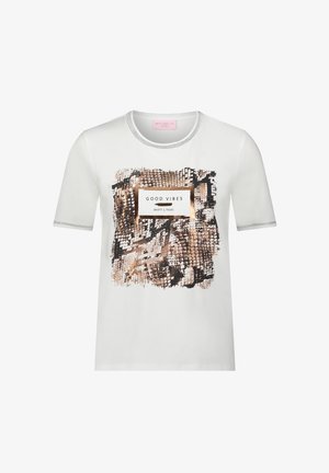 Betty Barclay, BETTY BARCLAY MIT AUFDRUCK BASIC SHIRT - T-shirt imprimé - patch cream brown