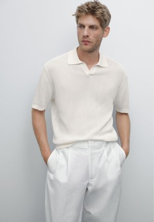 Massimo Dutti Polo shirt - beige
