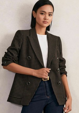 Blazer - brown check