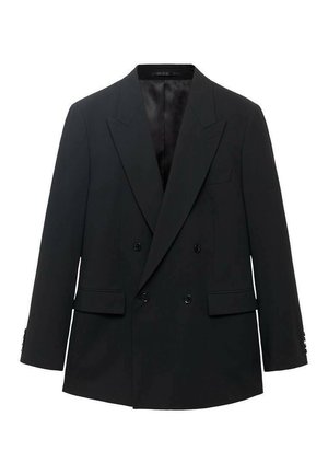 Mango BOSTON REGULAR-FIT DOUBLE-BREASTED - Sakko - black
