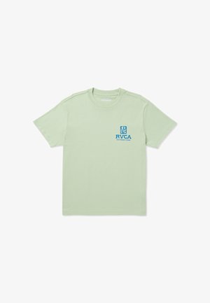 RVCA, PALMGROVE - Sport T-Shirt - mottled green