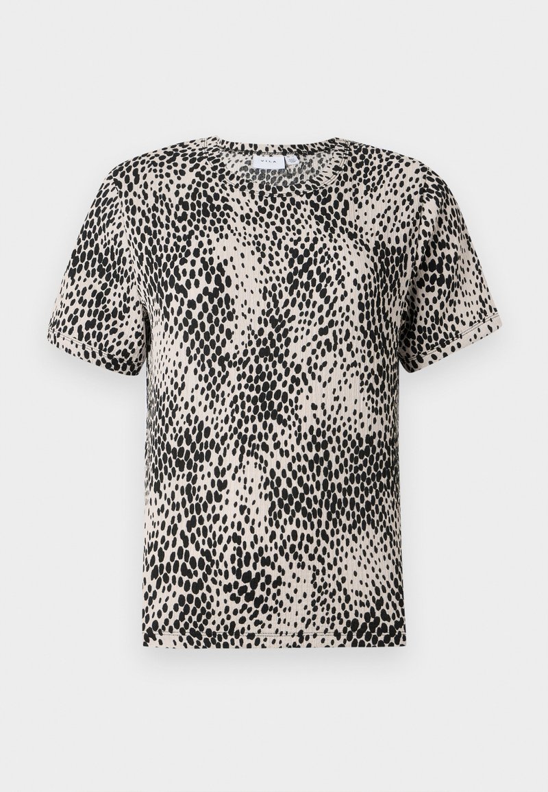 Vila T-shirt print bruin
