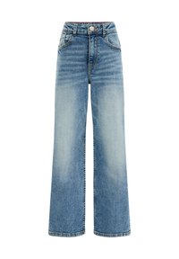 WE Fashion BLUE RIDGE - Flared jeans - blau