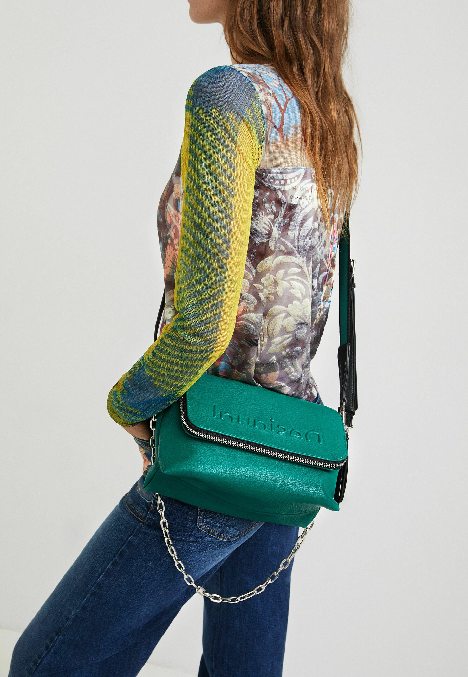 sac vert desigual