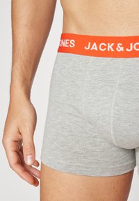 Jack & Jones JACSOLID TRUNKS 12 PACK - Boxerbriefs - light grey melange