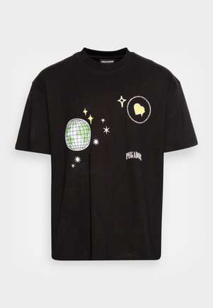 Print T-shirt - black