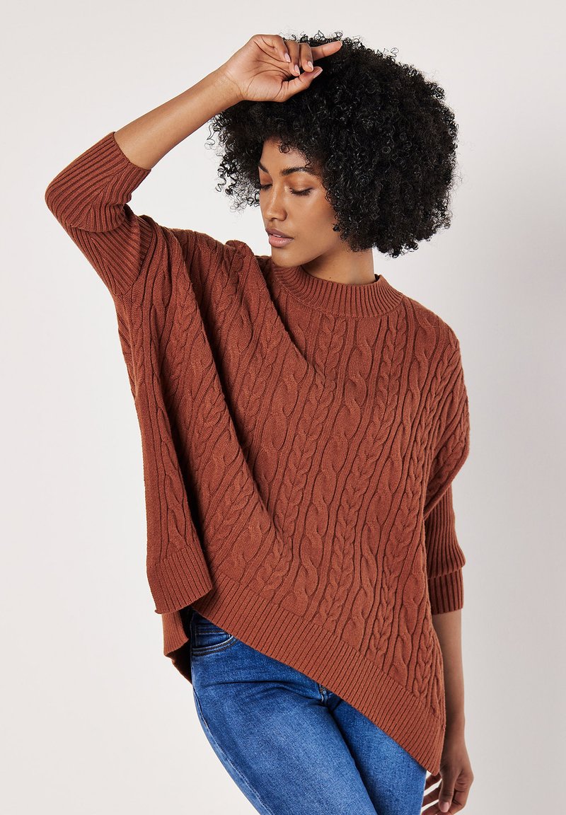 Apricot Pullover - rust