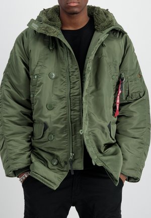 Alpha Industries N3B - Winter coat - sage green