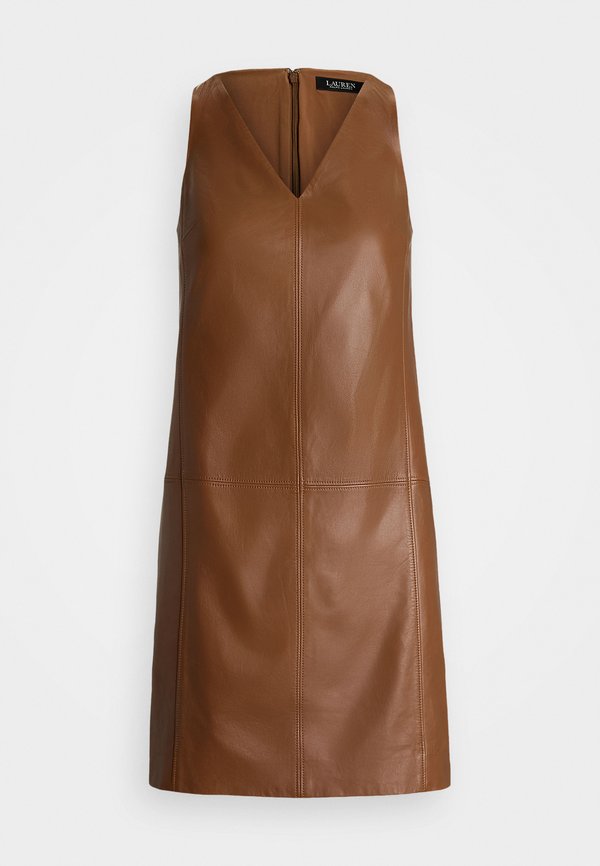 LAMBSKIN SLEEVELESS SHIFT DRESS - Day dress4