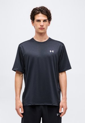 Under Armour, TECH VENT - Sport T-shirt - ultimate black/white