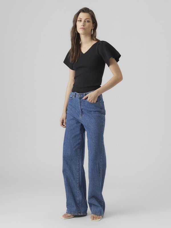 GINNY V NECK NOOS - Print T-shirt4