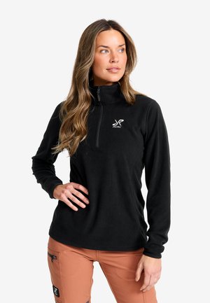 Hiker Half-zip - Fleecetröja - black