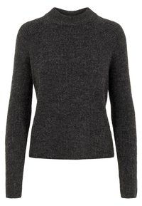 Pieces Neule - mottled dark grey