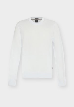 BOSS, LENO - Pullover - open blue