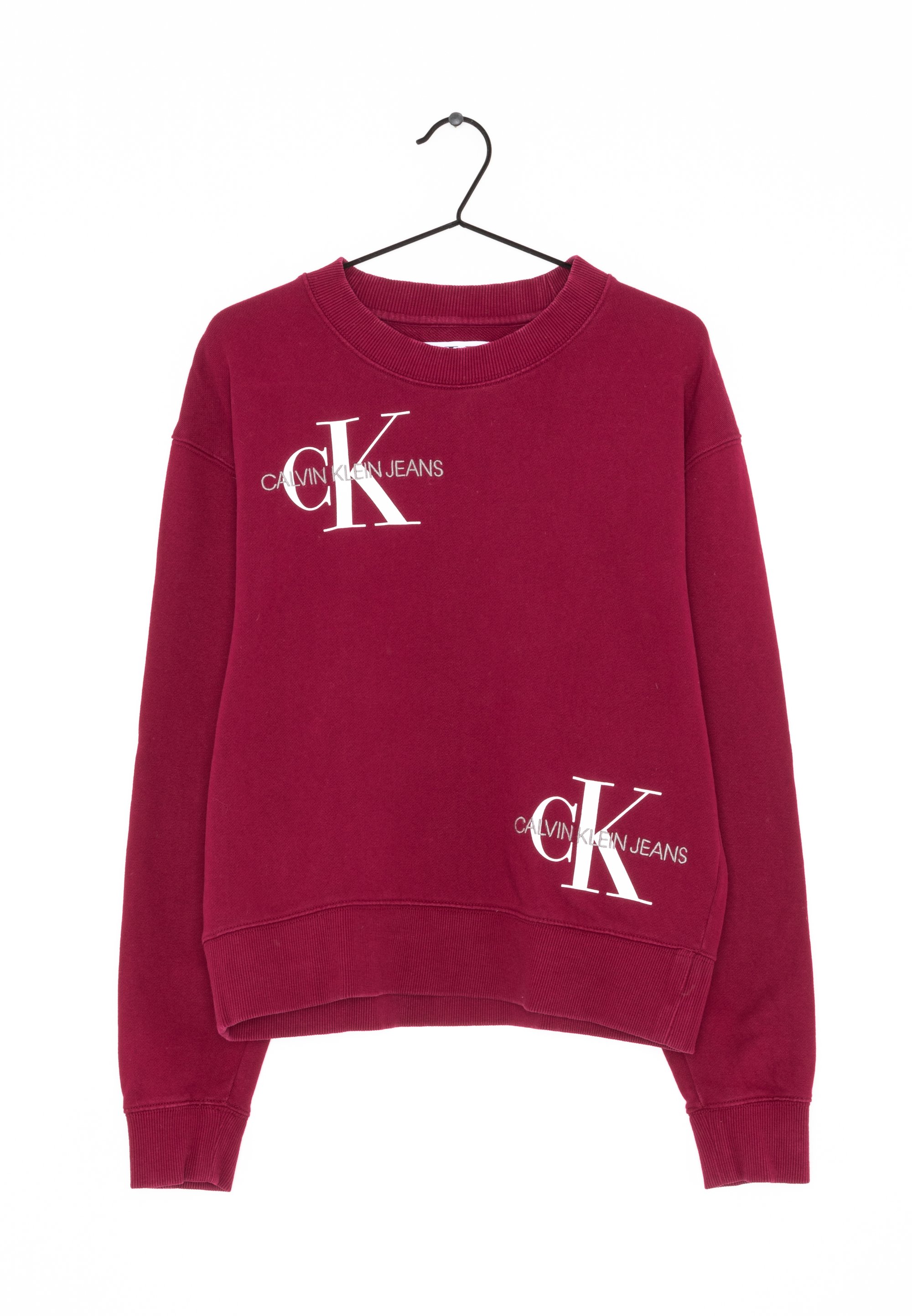 Hoodie Red Calvin Klein Sweater Shop Calvin Klein Sweater Red 