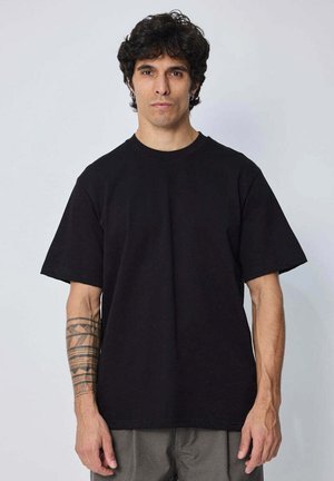 UNI MANCHES COURTES - T-shirt basique - noir