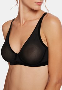 Wolford FLOCK FULL - Bygel-bh - black