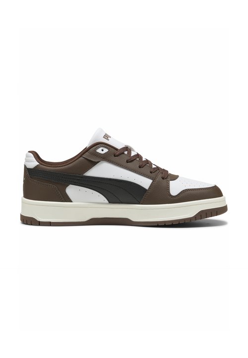 PUMA REBOUND SLAM LO UNISEX - Trainers - chestnut brown- black- white — photo 6