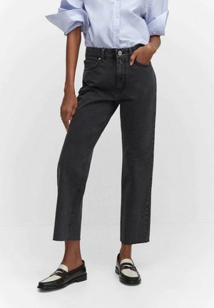 Jean droit - black denim