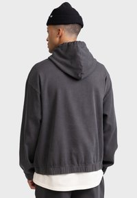 Redefined Rebel ANDY HOOD UNISEX - Φούτερ με κουκούλα - pirate black