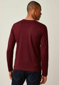 Next CREW NECK - Top dugih rukava - burgundy red