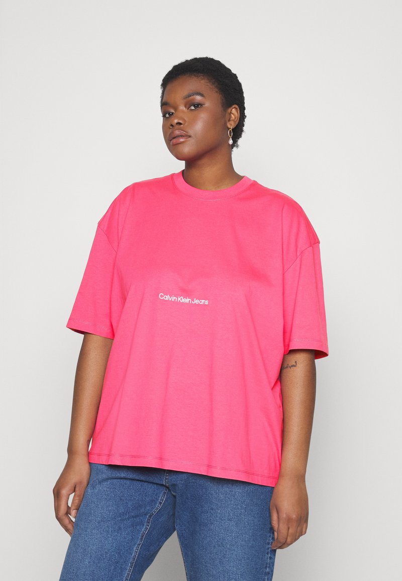 Calvin Klein Jeans Plus INSTITUTIONAL BOYFRIEND TEE Basic Tshirt