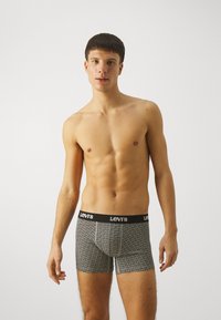 Levi's® MEN BRIEF 7 PACK - Úzke boxerky - black/white