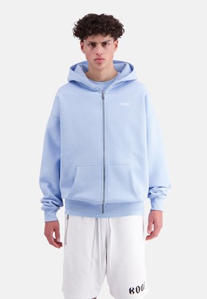 DON'T FORGET YOUR HISTORY-HOODIE - Sweatjacke - blue bell