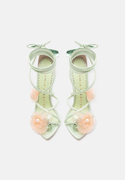 Sophia Webster ROSETTE - Νυφικά παπούτσια - pistachio fancy