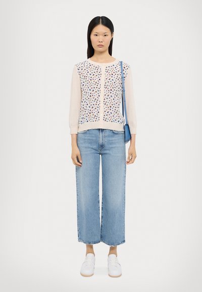 PS Paul Smith WOMENS CARDIGAN - Cardigan - off-white, blue