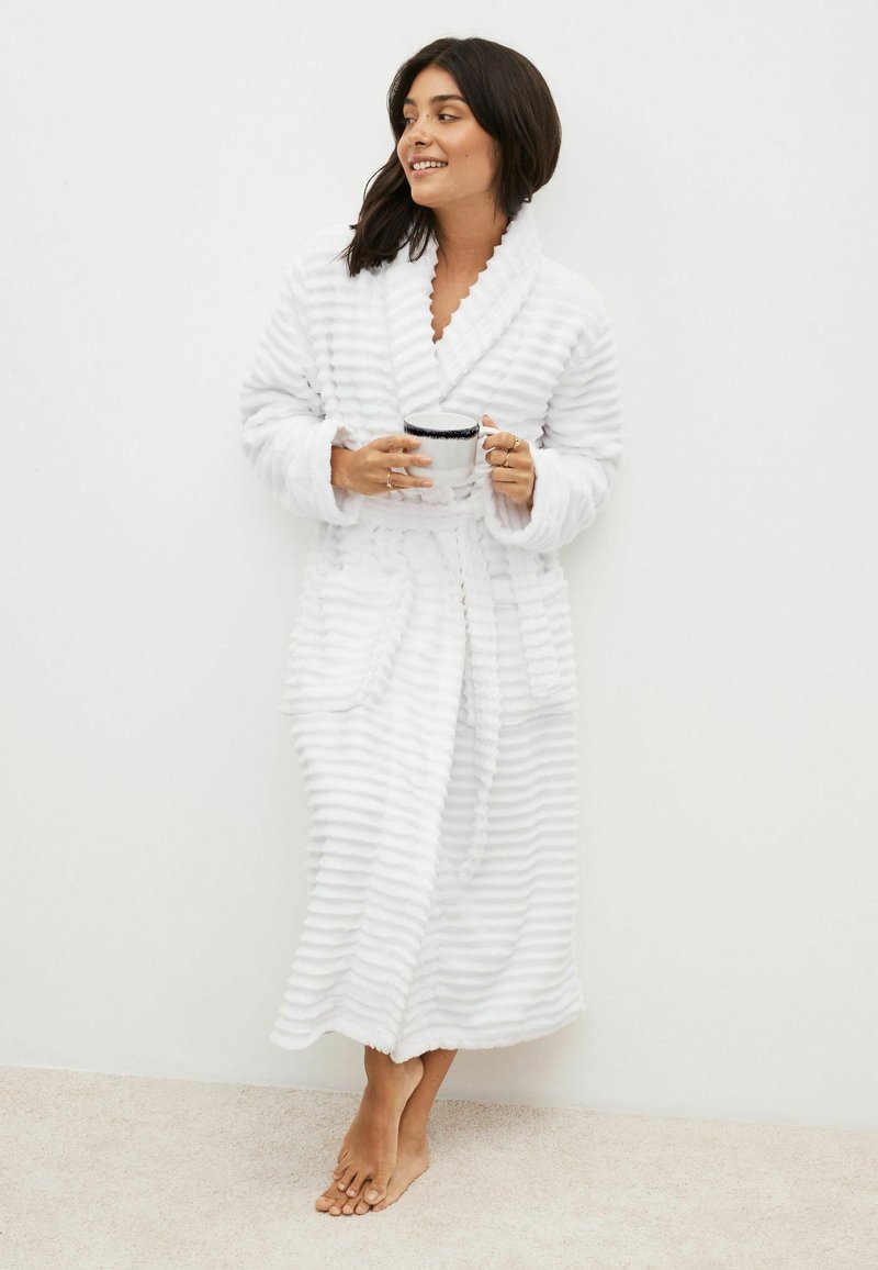 Next Dressing gown white Zalando.de
