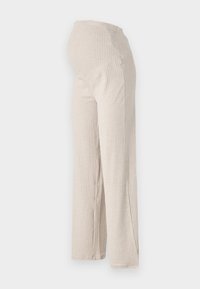 COZY  MATERNITY TROUSER - Kelnės - mottled beige