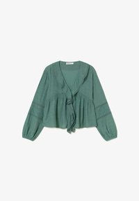 Seleccionado, verde agua