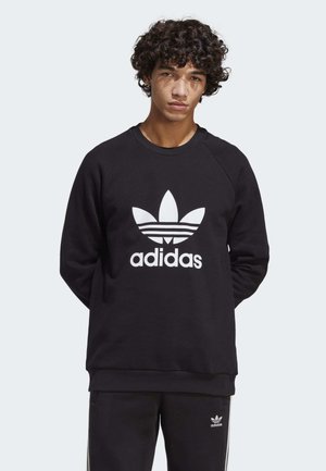 adidas Originals TREFOIL CREW - Felpa - black