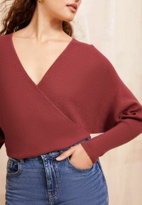 Friends Like These BALLET WRAP - Strickpullover - pink