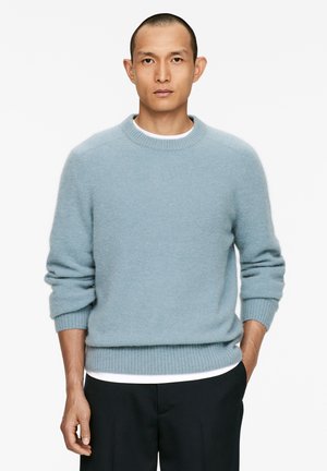 Strickpullover - dusty blue