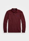 CUSTOM SLIM FIT MESH POLO SHIRT - Polo - spring wine heather