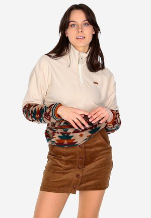 Iriedaily, 261D350 HALF INDI TROYER - Fleecepullover - beige
