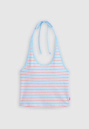 Levi's®, ELLA HALTER - Μπλούζα - air blue/signal red