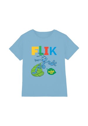 Disney, A BUG'S LIFE FLIK ANT LEAF SURFING UNISEX - Print T-shirt - light blue