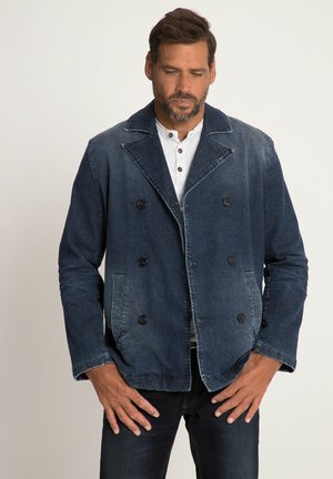 JP 1880 Giacca In Denim Uomo - Cotone Resistente, Bottoni, Tasche Sul Petto, Orlo Regolabile, Taglie Forti Fino A 8XL