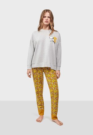 SNOOPY SET - Pyjama set - light grey