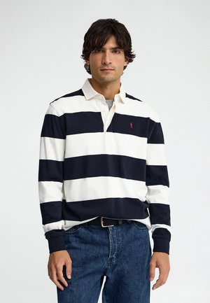 Polo Club, POLOSHIRT MAN RIGBY GO POLO ALEXANDER LONG SLEEVE REGULAR FIT - Polo - ecru