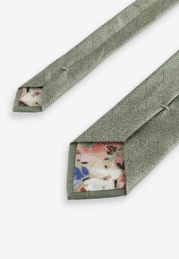 Next SIGNATURE MADE IN ITALY STANDARD - Kravata - light green