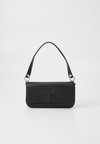 SCULPTED FLAP SHOULDER POUCH - Geantă de mână - black