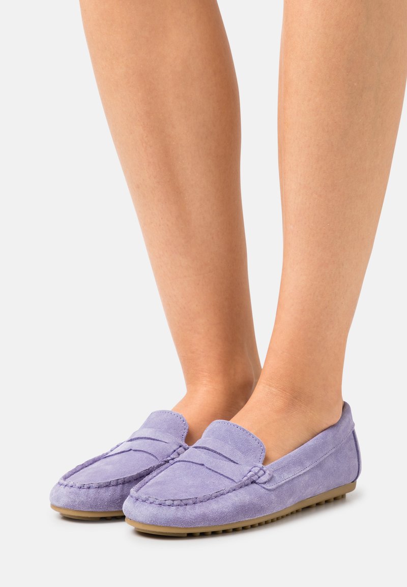 Anna Field LEATHER - Mocassins - lilac