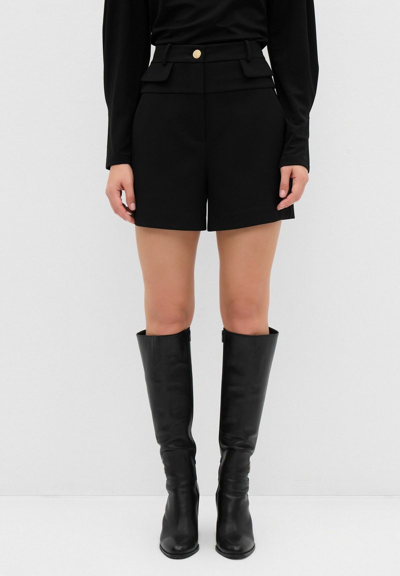 adL WITH POCKET FLAP - Short - black
