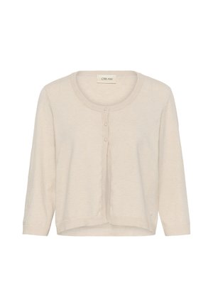 Cream, CRDELA BOLERO - Strickjacke - oat melange